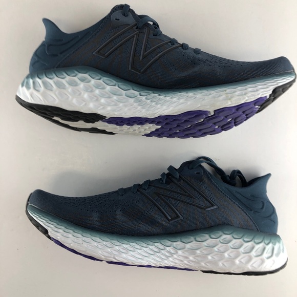 New Balance 1080v11 Mens 10.5 2E Wide Running Shoes Grey Purple Excellen… - Picture 3 of 11